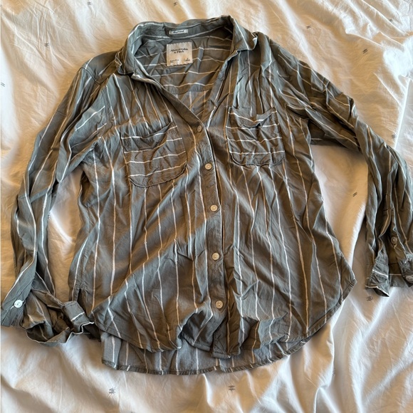Abercrombie boyfriend button down - Picture 1 of 3